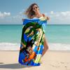 1pc Dragon Ball1 Beach Towel, Comfortable and Thick, and Swimming/Bath/Picnic/Camping Towel, Suitable for Seaside Beaches