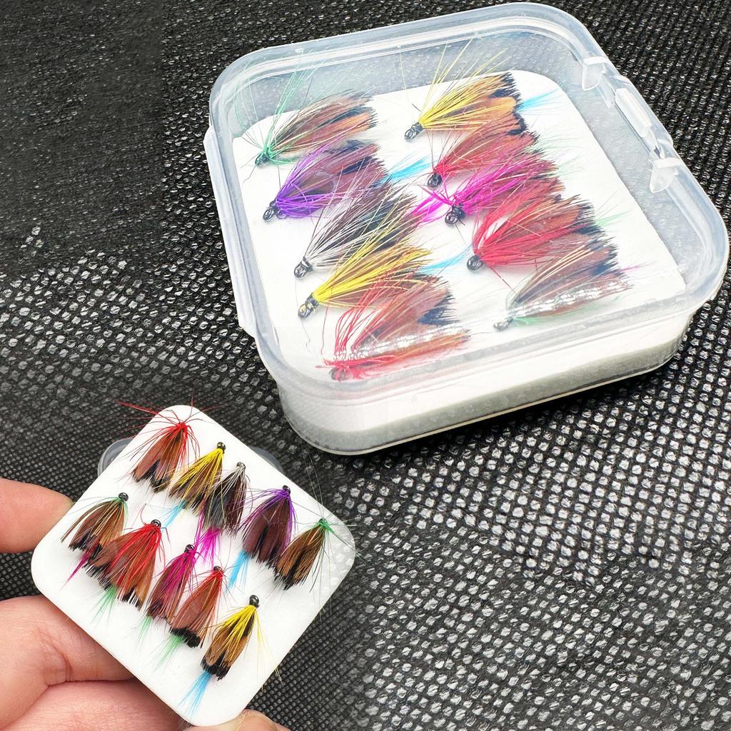 5/10 Stück/Set Künstliche Trockenfliegen Schmetterlings-Köder Mehrfarbig Fliegenfischen Köder Angeln Forelle Lachs Barsch Motte Schmetterling Insekt Köder