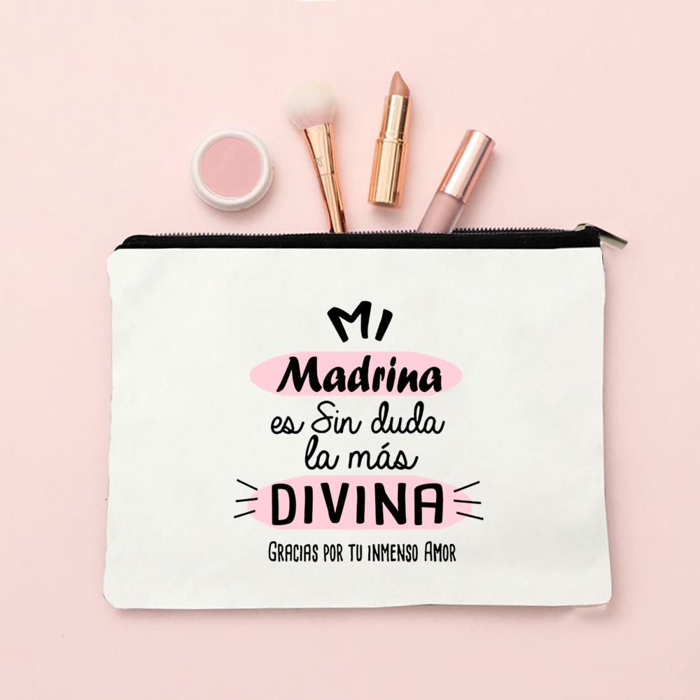 The Best Aunts Are Promoted To Godmothert Makeup Bag Pregnancy Announcement Cosmetic Bags Travel Toiletry Pouch Godmother Gift