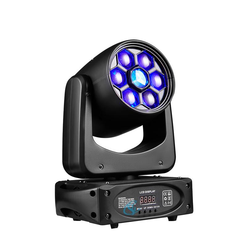 Disco Light LED 150w Colorful Trigeminal Pattern  Bee's Eye Moving Head Light DMX512 Stage Effect Light For DJ Bar