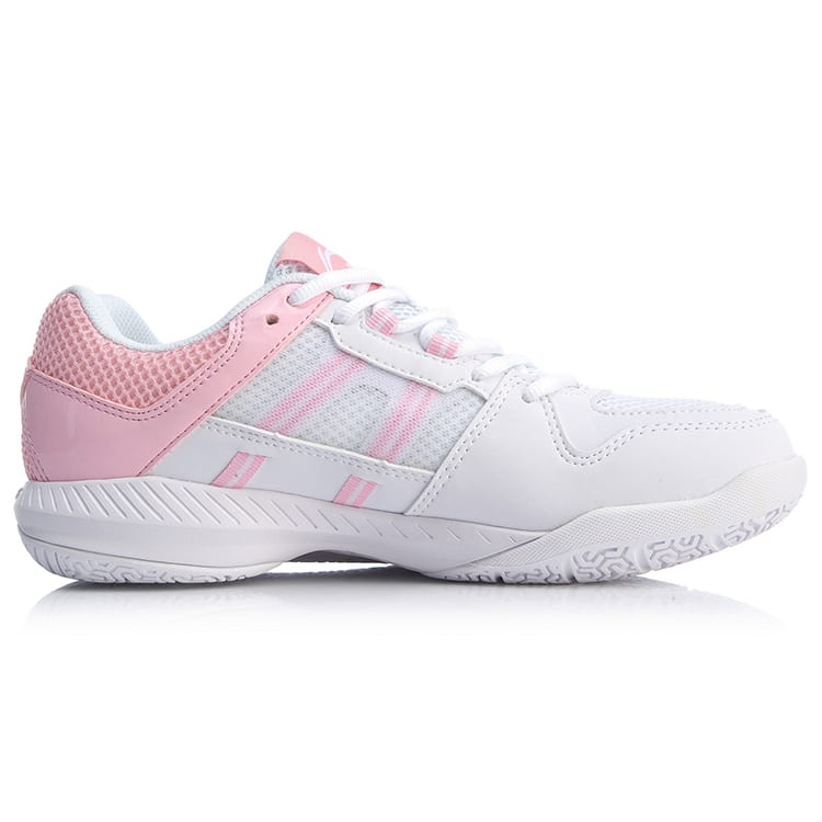 Li Ning Protector Badminton Shoes Women's Low Top Light Pink AYTN054-6