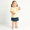 MIKI HOUSE HOT BISCUITS Short Sleeve Cone for Boys and T-Shirt, Pattern, 80cm, Girls, 70-5210-683