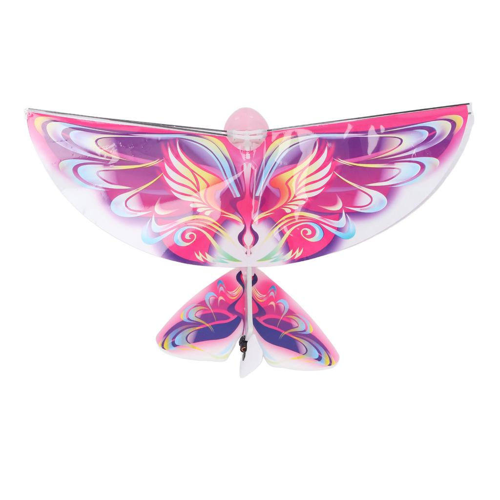 Flying RC Bird Toy 2.4GHz USB Charging LED Bionic Flapping Wings Bird for Indoor Outdor Pink