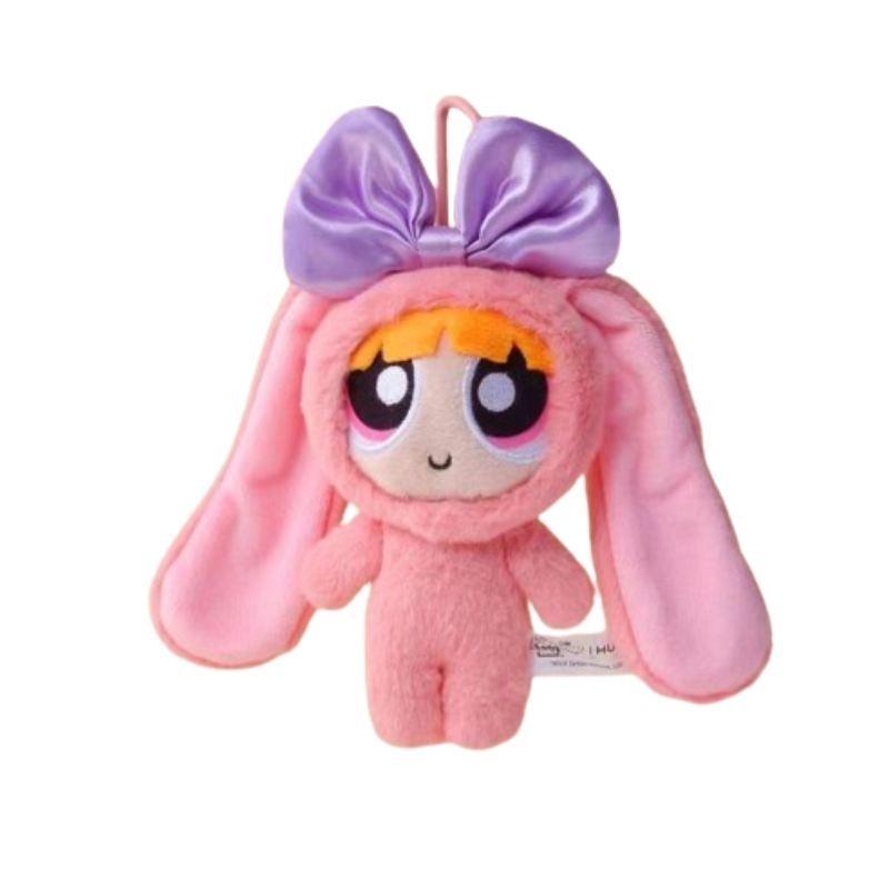 

Powerpuff The Girls Plush Pendant Rabbit Toy Doll 12cm Girl Gift Cartoon Cute Blossom
