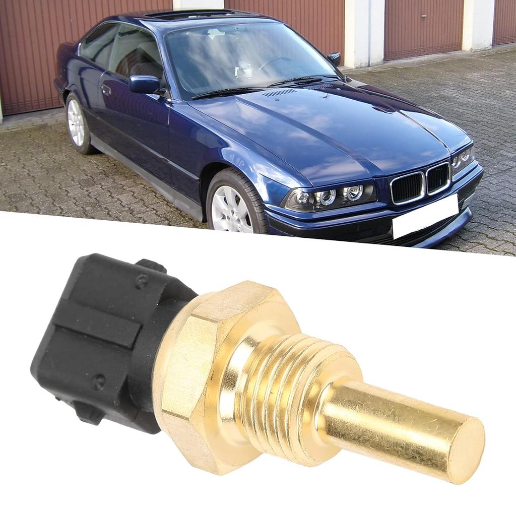 Coolant Temperature Sensor 12621710535 1710535 12621747281 Water Temperature Sensor Water Temp Sender Replacement Parts Fit for E36 E34 E38 E32 E31