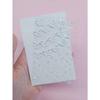 1pc Rhinestone Decorated 3D Butterfly And Flat Design Facial Sticker, Great For Parties And Gatherings