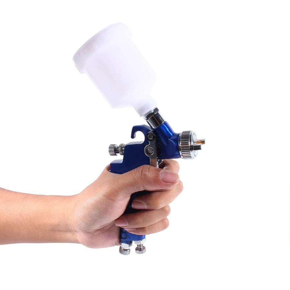 0,8 mm / 1,0 mm Düse Airbrush-Werkzeug Niederdruck Mini-Luft-Farbspritzwerkzeug Autolackierung