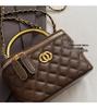 High-End Women's Diamond Pattern Crossbody Bag - Autumn/Winter Edition