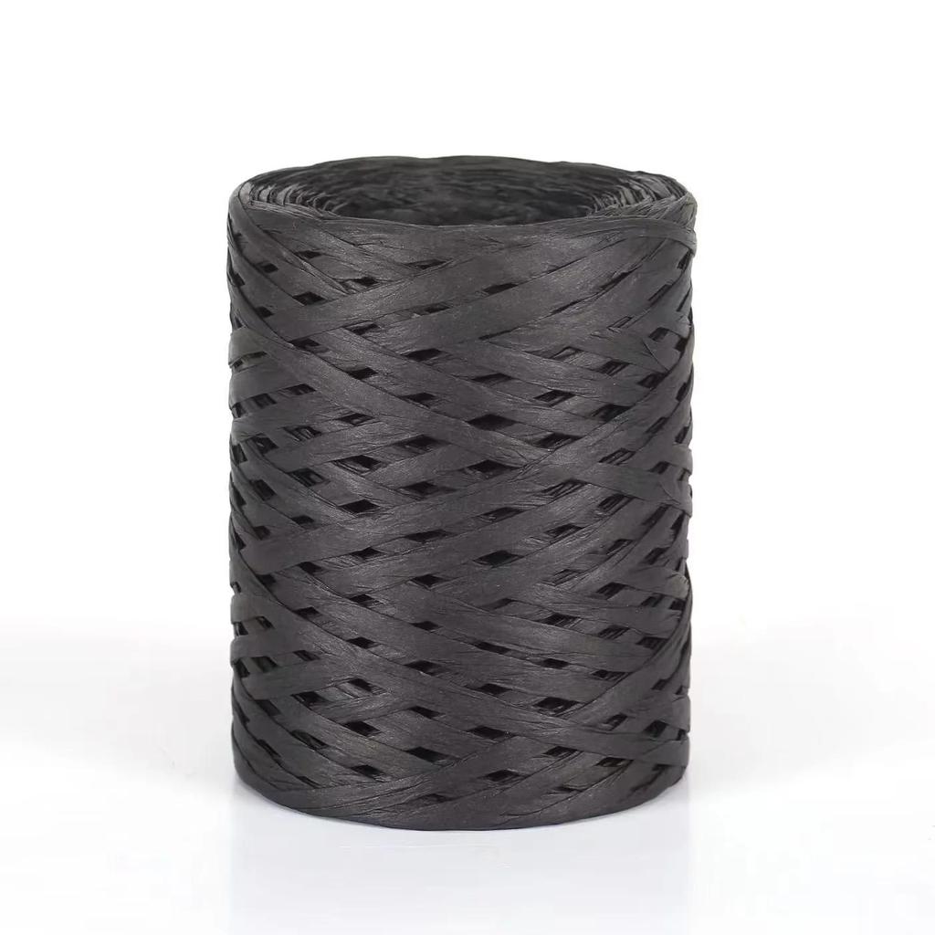 Handgewebter Bastfaden für Hüte und Taschen; DIY-Bastistrohmaterial.