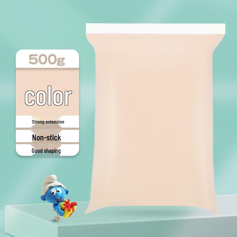 500g Weißer Kinder-Weltraumknete - Leicht, Großpackung für den Kindergarten