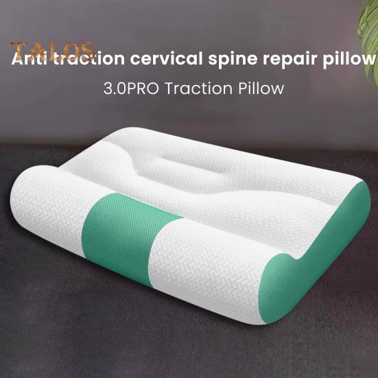 Nackenkissen aus Memory-Schaum zur Linderung von Nackenverspannungen, verstellbares orthopädisches Sandwich-Kissen, weiches, atmungsaktives Nackenkissen für alle Altersgruppen