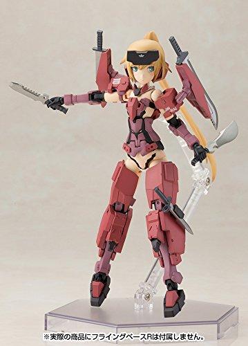 Kotobukiya Frame Arms Girl Jinrai, approximately 150mm tall, non-scale, color-coded