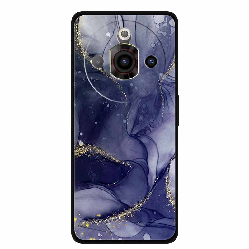 For NUBIA Focus Pro 5G Case Original Soft Silicone TPU Phone Cases Back Cover For NUBIAFocus Pro Fashion Planet Protective Coque