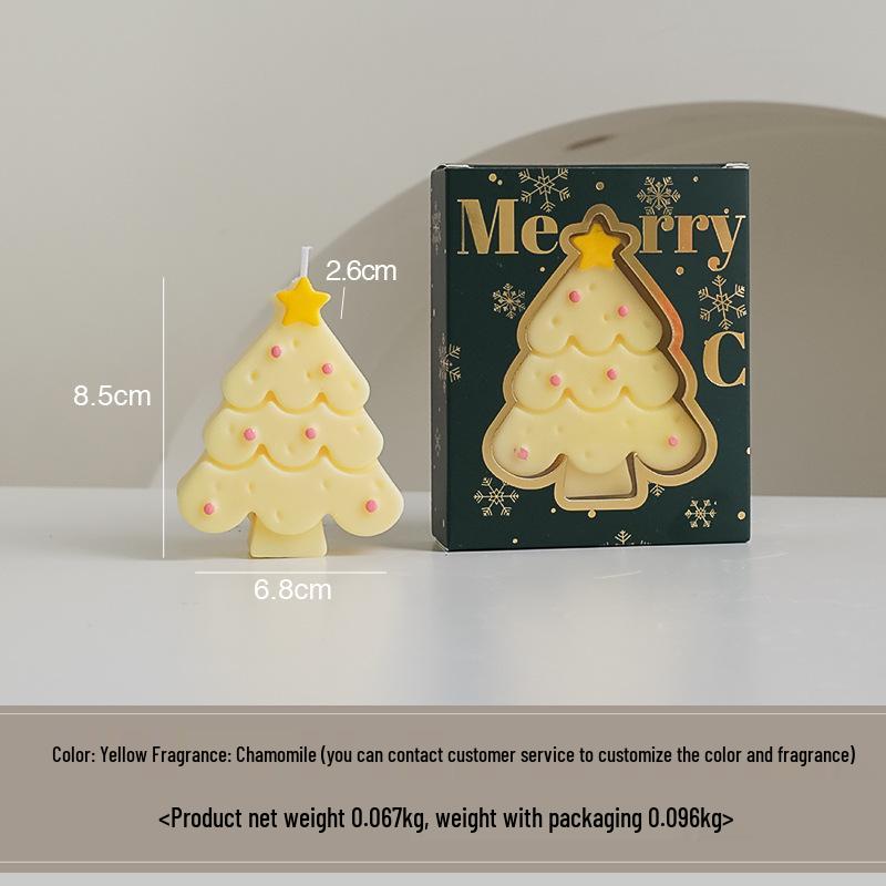 Christmas Tree Aromatherapy Candle Gift Set - Scented Party Favor