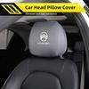Car Headrest Cover Soft Seat Headrest Cover Car Headrest Cover Dustproof Cover For Citroen C4 C3 C5 C1 Berlingo Celysee Picasso