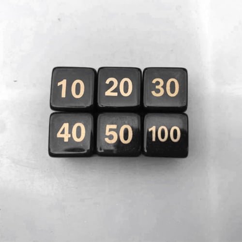 YFFSFDC Damage Dice/Damage Counters, Set of 20, for Pokemon Cards, Blood Volume Counting and Instructions, Case, Game, Tabletop Game, Storage Case Inc