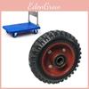 Rodas de Borracha Silenciosas de 8 polegadas Wind Fire com Rolamentos de Esferas Duplos para Equipamentos e Transporte