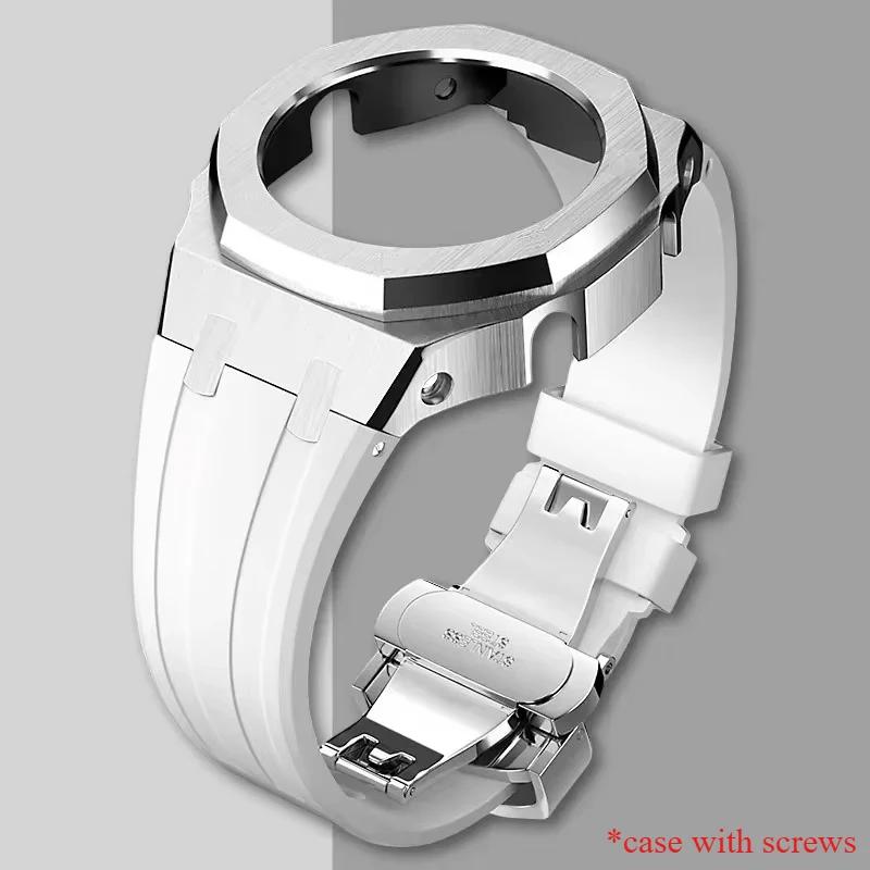 Gen4 Metal Case Bezel Frame GA2100 GAB2100 Casioak Mod Kit Modification Frame For GA2110 Metal Rubber Strap Accessory Wholesale