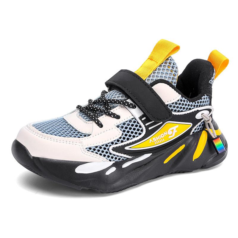 Classmate Summer Single Net Boys Sports Shoes 2025 Children's Shoes Breathable Girls Soft Sole Comfortable Fashion Casual Shoes