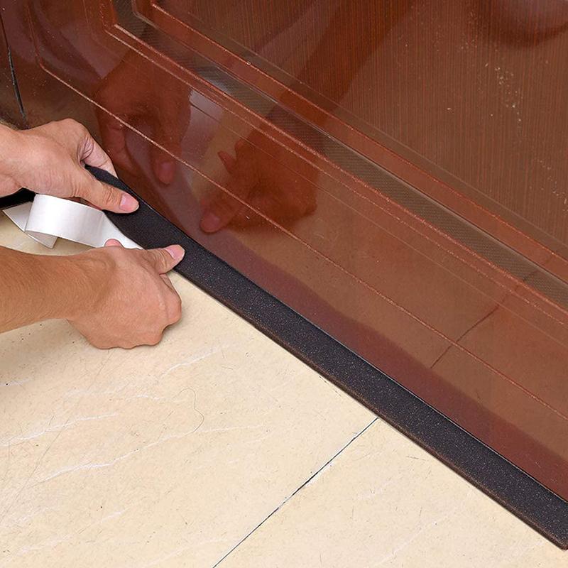 4m Schaumstoff Fensterdichtungsstreifen Winddicht Schallisolierend Tür Wetterabdichtung Staubdicht Selbstklebendes Band Türspaltdichtungsstreifen