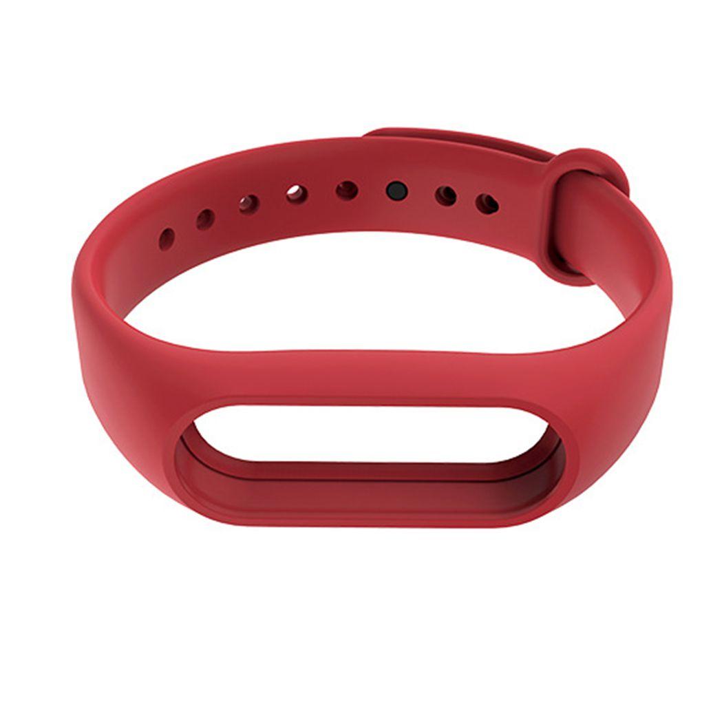 Ersatz für MiBand2 TPU Armbandriemen Einfarbiges Armband Ersatzzubehör