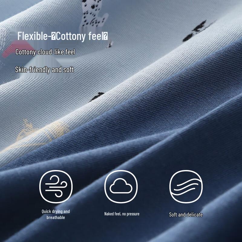 Fenteng Men's 2025 New Pure Cotton Boxer Briefs