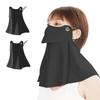 2026 Summer New Upgrade Edition Cooling Touch Sun Protection Face Cover UV Cut Cooling Mask Guard Pending Open Design Sunscreen UV Cut Mask Adjustable