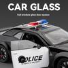 1/24 Scale Dodge Challenger SRT Hellcat Police Car Alloy Car Model Collection Miniature Voiture Diecast Toy Vehicles Boy