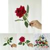 Classic Romantic Rose Handcraft Artificial Flowers For Wedding Party And Home Decoration