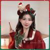 Women's Christmas Plush Hat Headband Hair Accessories