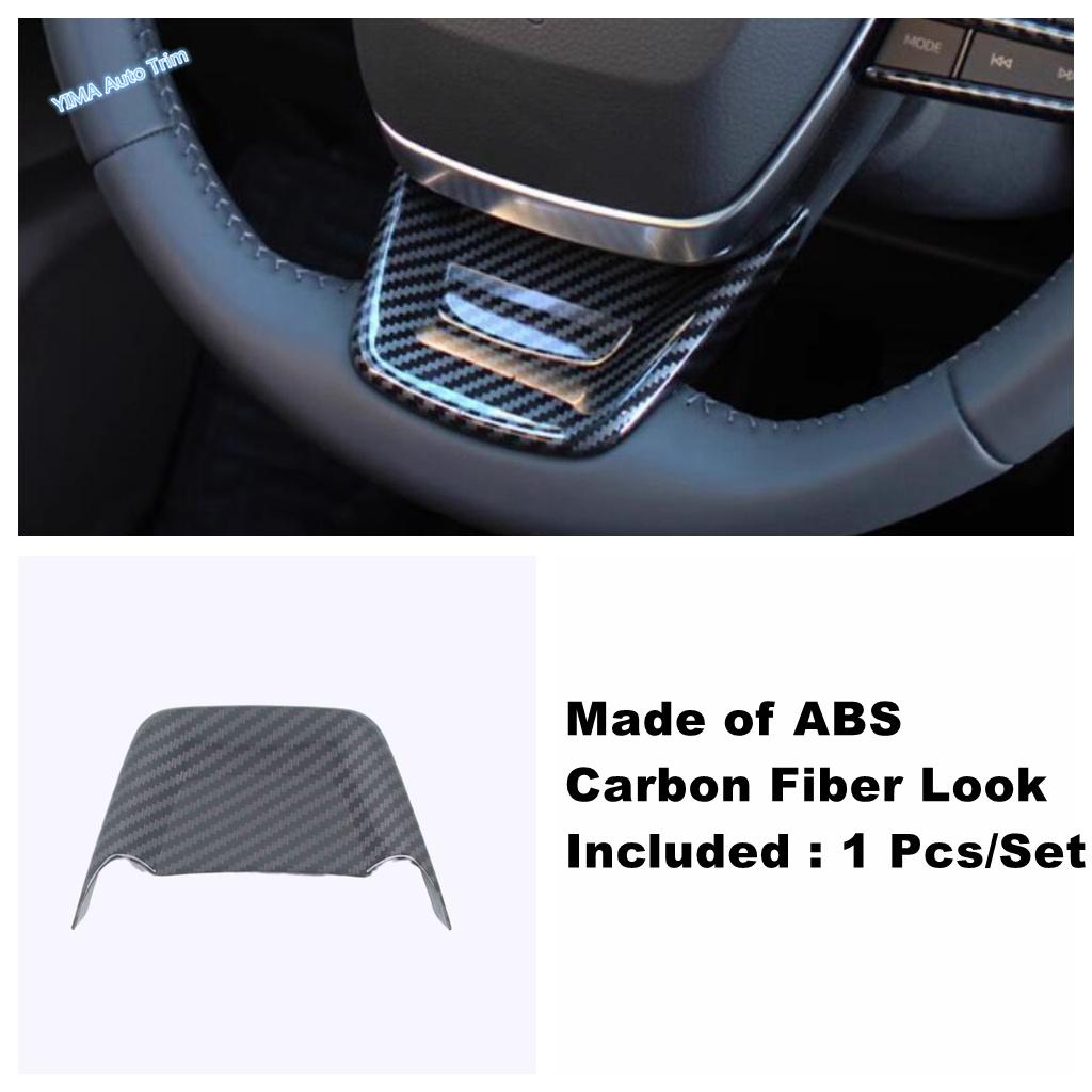 ABS Auto Volan Cadru în Formă de U Decor Accesorii Acoperire Kit Trim Pentru Toyota Highlander / Kluger 2020 2021 2022 2025 2024