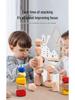 Colorful Stacking Stones: Hand-Eye Coordination Game for Kids