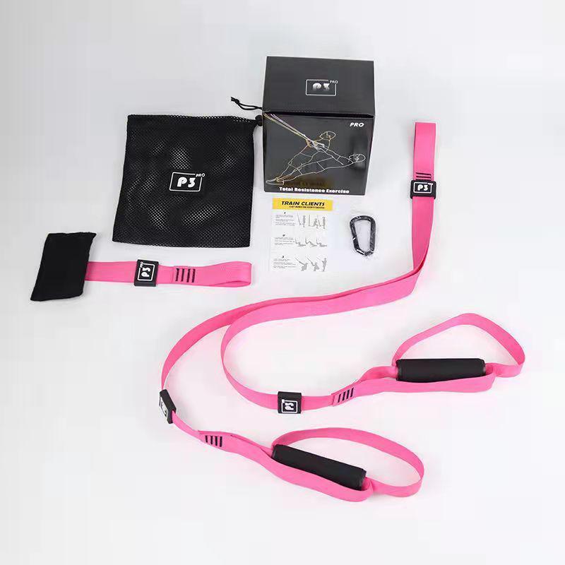 Multifunctional Fitness Suspension & Resistance Training Set P3-TRX Straps