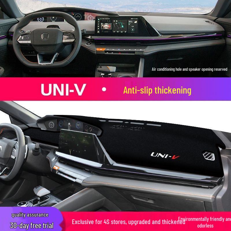 

Changan UNI-V Center Console Sun Shade Pad - Dashboard Heat Insulation & Protection Pad, Modified Decoration.