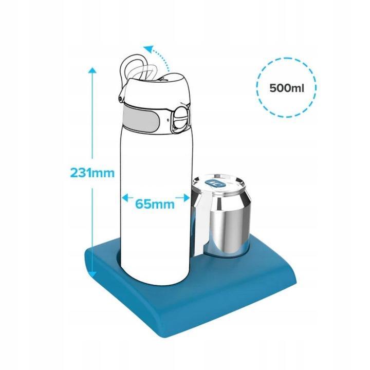 Termos Bidon Termiczny Próżniowy Szkolny Unicorn Jednorożec Konik Ion8 0,5L