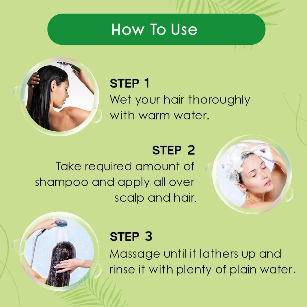Nyle Naturals Silky Smooth Anti Hairfall Shampoo 1L | Gentle PH Balanced Shampoo For Men Women