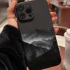 Colorful Mountain View Printed Phone Case Suitable for iPhone 17 16 15 14 13 12 11 Pro/Max/Plus Anti Drop and Shockproof