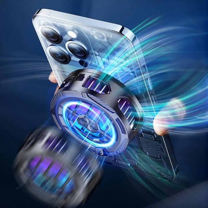 Handykühler Magnetischer Kühlventilator, Handykühler Wärmeableitung Kühlventilator, Gaming Halbleiterkühlung