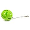 Caitec Bird Toys Soft Foraging Ball with Bell Bite Resistant Foraging Bird Toy for Small or Medium Parrots