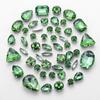 Mixed 50 Rhinestones Single Claw Glass Hand Sewing Drill Claw Drill DIY Wedding Decoration Clothing Crystal Buckle Rhinestone Sew on Beads