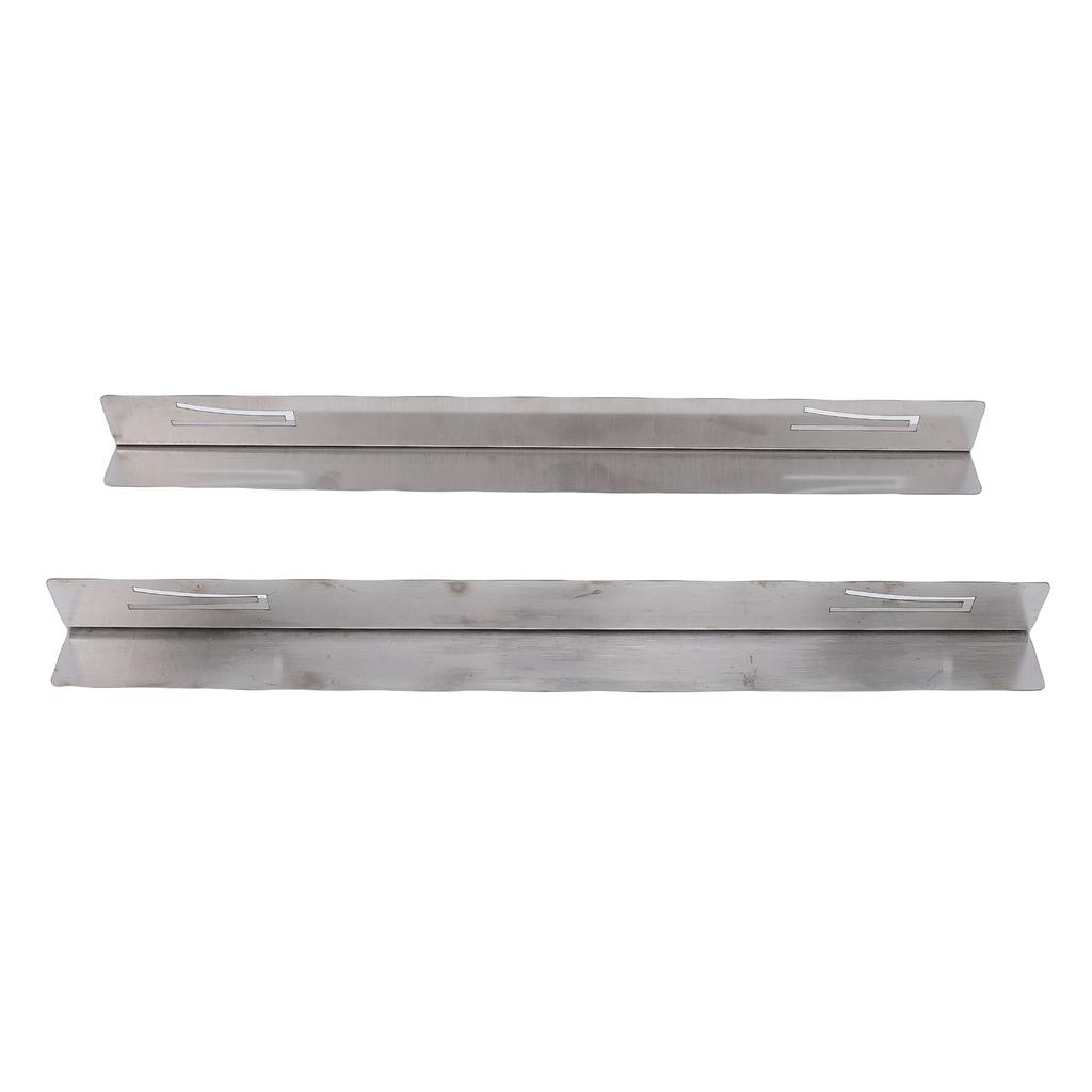 1 Paar 35CM Edelstahl Herdspaltabdeckung Küchenarbeitsplatten-Spaltfüller für Gasherd Induktionskochfeld