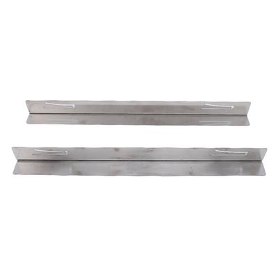 1 Paar 35CM Edelstahl Herdspaltabdeckung Küchenarbeitsplatten-Spaltfüller für Gasherd Induktionskochfeld