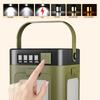 Solar Camping Light, Foldable Portable Lantern,2000/2400mAh Power Bank Outdoor Hanging Tent Light for Hiking, Emergency, Tourism