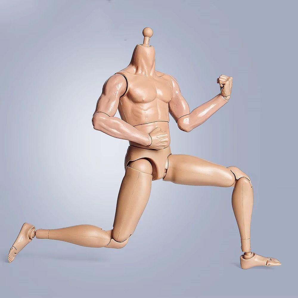 26cm Height Male Model Strong Man Action Figure Body Doll's Accessories 1/6 Action Figure DIY Toy
