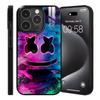 Fashion DJ M-Marshmello Phone Case For iPhone 16 15 14 13 Pro Max Plus Mini Magnetic Magsafe Wireless Charging Cover