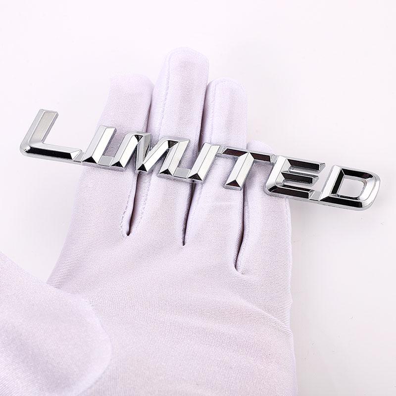 3D Metal Car Sticker Limited Edition Emblem Badge Decal