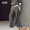 LESS 2025 Winter Merino Wool Straight-Leg Trousers