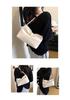 2026 Stylish Women's PU Leather Bow Handbag & Versatile Crossbody Chain Shoulder Bag