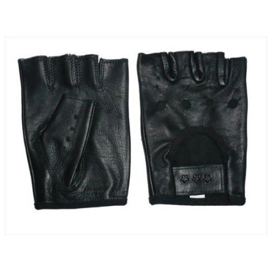 

Zawakita Genuine leather fingerless gloves S size half-finger (женский размер)