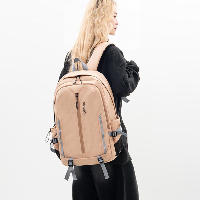 Schoolbag1011 New Large Capacity Student Computer School Bag Travel Backpack Trendy Brand Lightweight Men's Backpack Girls Backpack